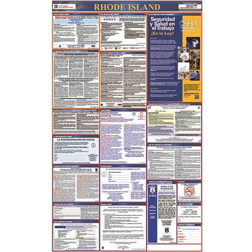 Spanish Labor Law Posters (LLPS-RI)