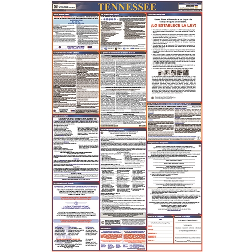 Spanish Labor Law Posters (LLPS-TN)