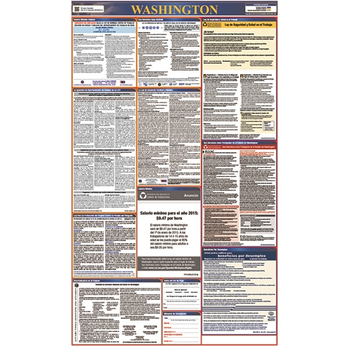 Spanish Labor Law Posters (LLPS-WA)