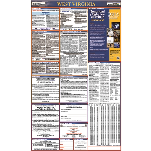 Spanish Labor Law Posters (LLPS-WV)