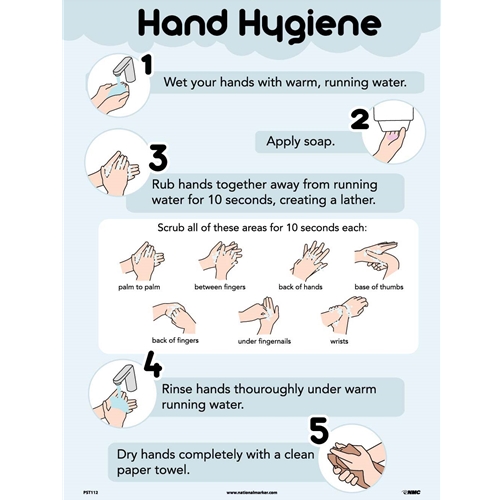 Hand Hygiene Poster (PST112)