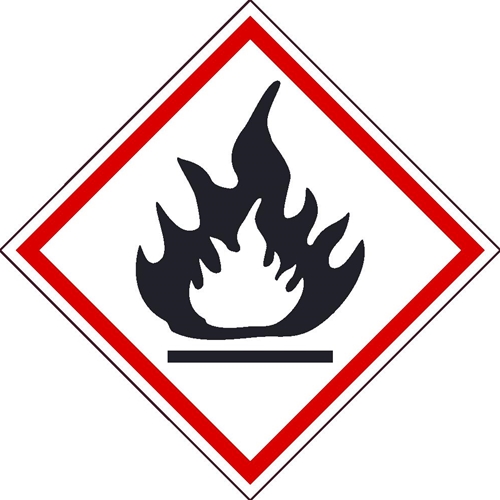 Flammable Ghs Label (GHS2002AL2)