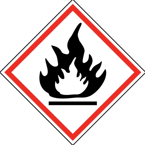 Flammable Ghs Label (GHS200AP)