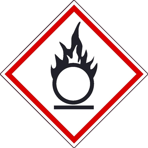 Oxidizer Ghs Label (GHS2012ALV2)