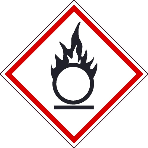 Oxidizer Ghs Label (GHS2014AL2)