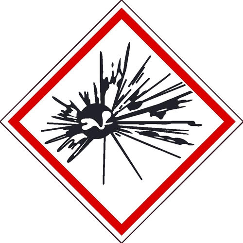 Explosive Ghs Label (GHS2024AL2)