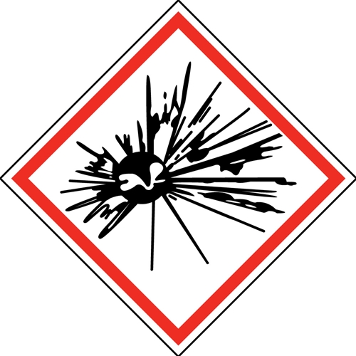 Explosive Ghs Label (GHS202AP)