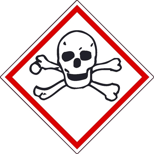 Toxic Ghs Label (GHS2052ALV2)