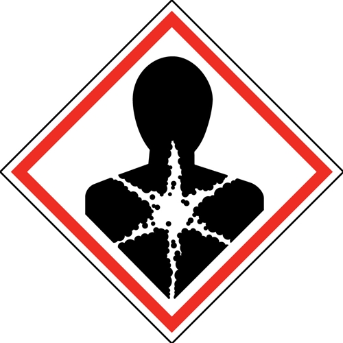 Health Hazard Ghs Label (GHS208AP)