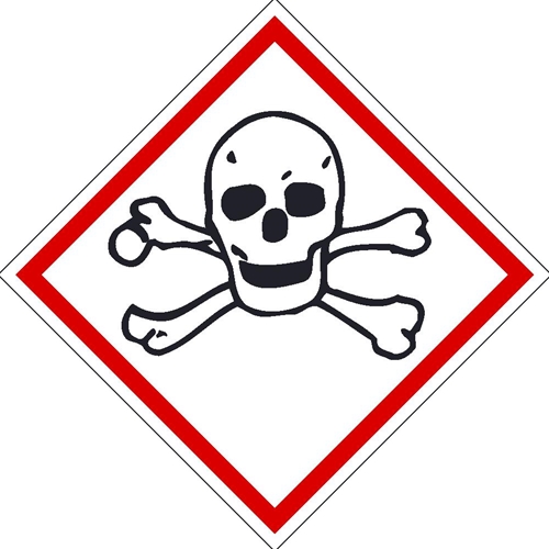 Toxic Ghs Label (GHS405AP)
