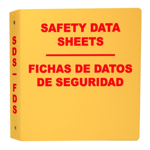 Safety Data Sheet Binder Yellow - Bilingual (RTK61BI)