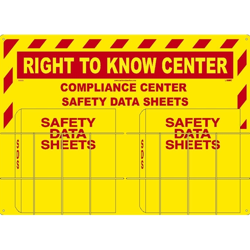 Right-To-Know Center 2 Racks With Binder (RTK82)