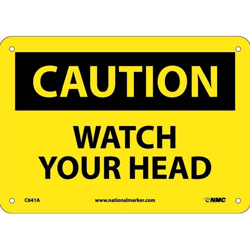 Caution Watch Your Head Sign (C641A)