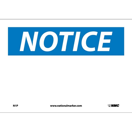 Notice Sign (N1P)