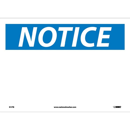 Notice Sign (N1PB)
