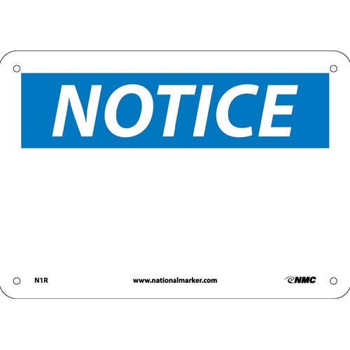 Notice Sign (N1R)
