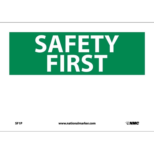Safety First Sign (SF1P)