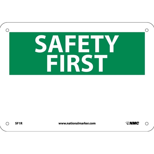 Safety First Sign (SF1R)