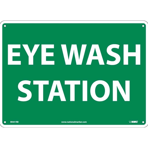 Eye Wash Station Sign (M441RB)