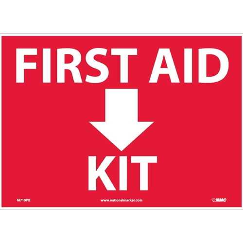 First Aid Kit Sign (M719PB)