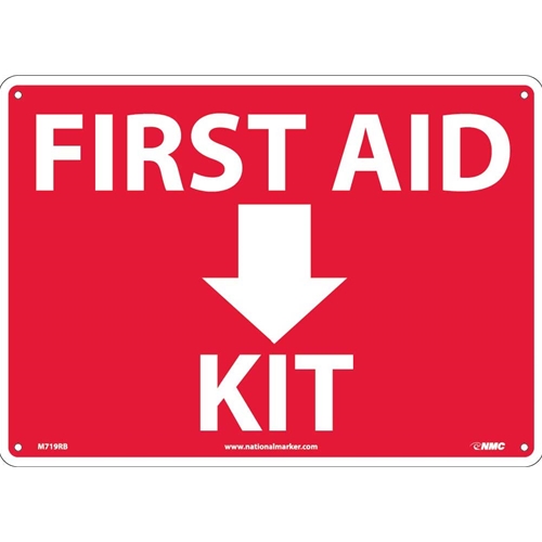 First Aid Kit Sign (M719RB)