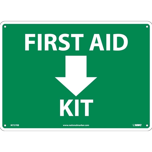 First Aid Kit Sign (M757RB)