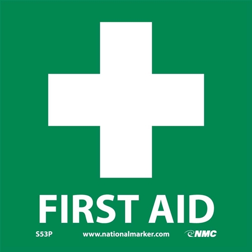 First Aid Sign (S53P)