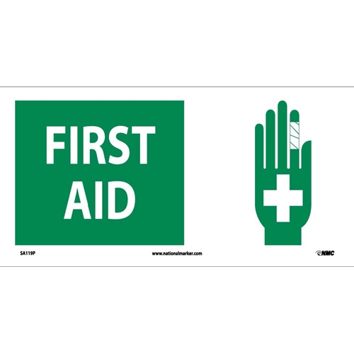First Aid Sign (SA119P)