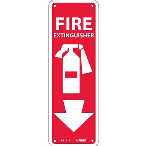 Fire Extinguisher Sign (FX122R)