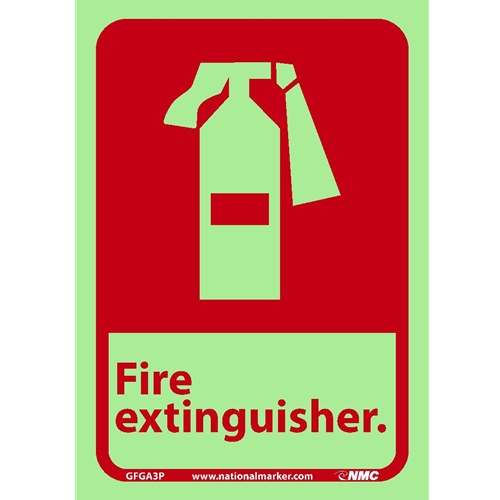 Fire Extinguisher Sign (GFGA3P)