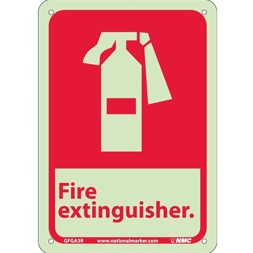 Fire Extinguisher Sign (GFGA3R)