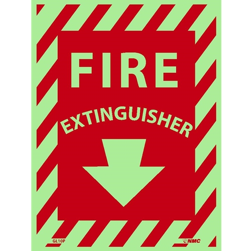 Fire Extinguisher Sign (GL10P)
