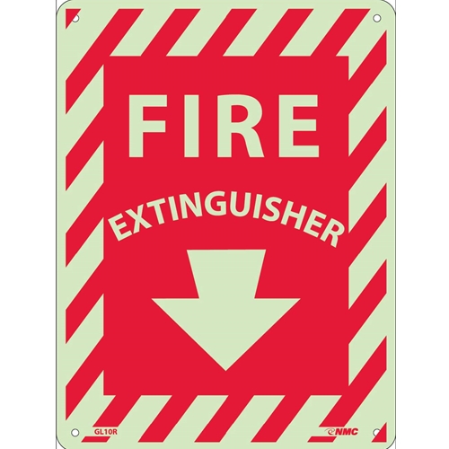 Fire Extinguisher Sign (GL10R)