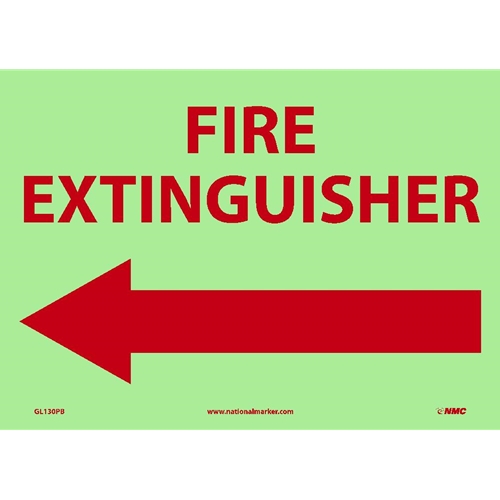 Fire Extinguisher Sign (GL130PB)