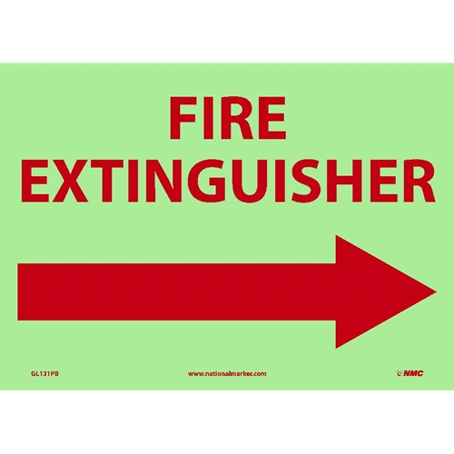 Fire Extinguisher Sign (GL131PB)