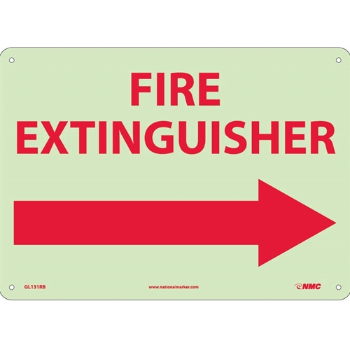 Fire Extinguisher Sign (GL131RB)