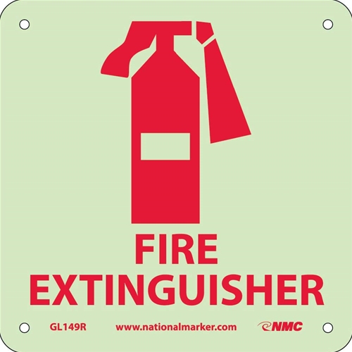 Fire Extinguisher Sign (GL149R)