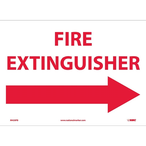 Fire Extinguisher Sign (M420PB)
