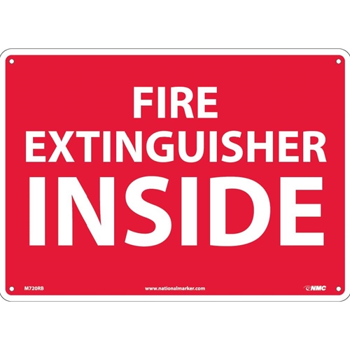 Fire Extinguisher Inside Sign (M720RB)