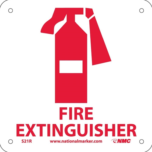 Fire Extinguisher Sign (S21R)