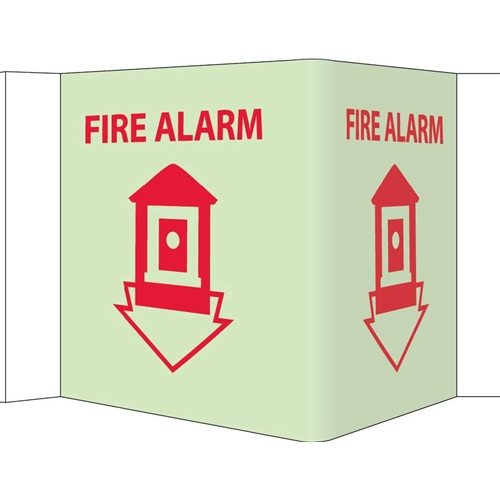Fire Alarm Sign (GLV3)