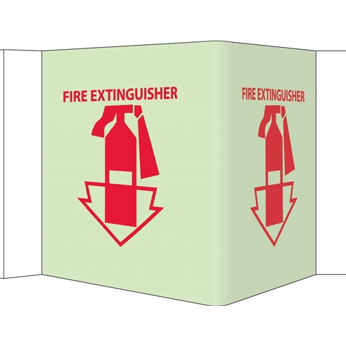 Fire Extinguisher Sign (GLV30)