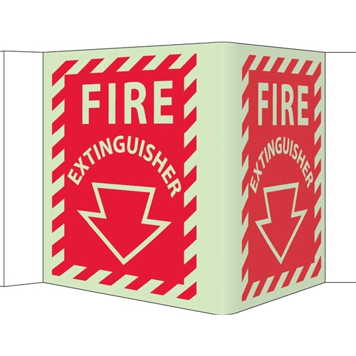 Fire Extinguisher Sign (GLV31)