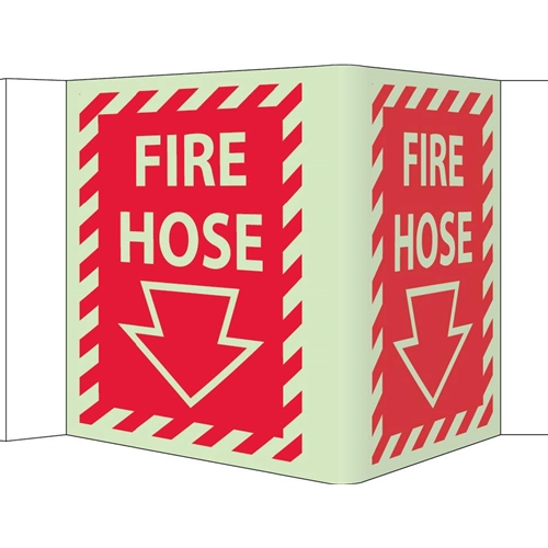Fire Hose Sign (GLV33)