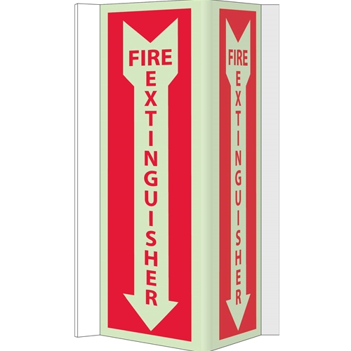 Fire Extinguisher Sign (GLV42)