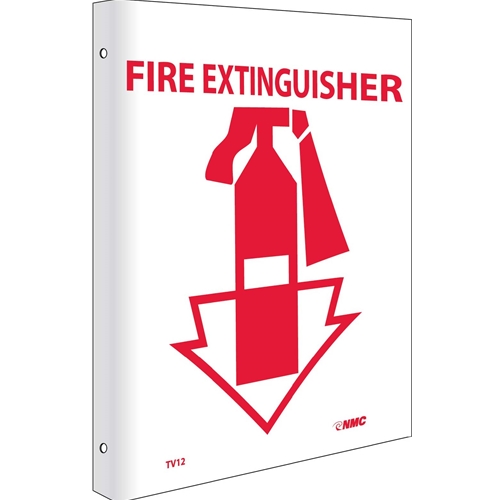 Fire Extinguisher Sign (TV12)