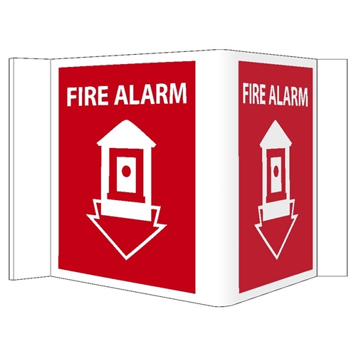Fire Alarm Sign (VS13R)