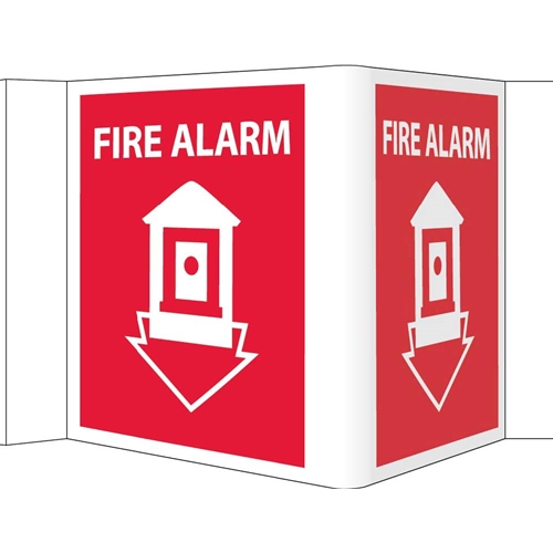 Fire Alarm Sign (VS3R)