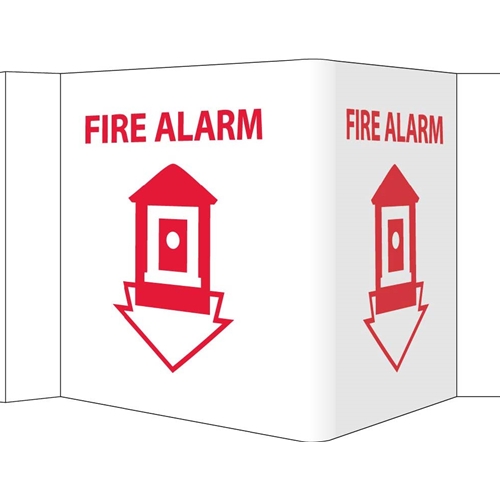 Fire Alarm Sign (VS3W)