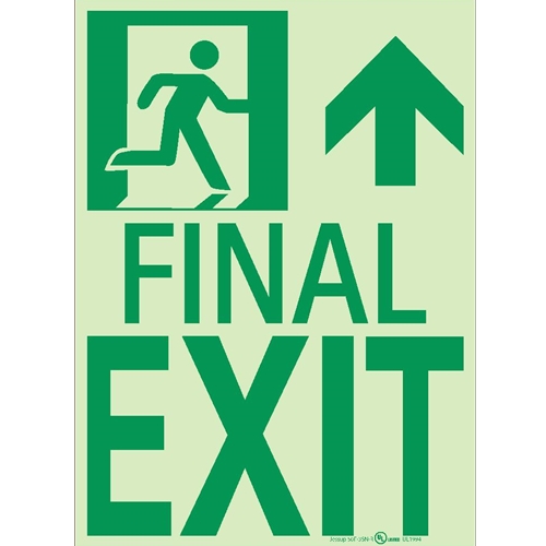 Final Exit Sign (50F-3SN-R)